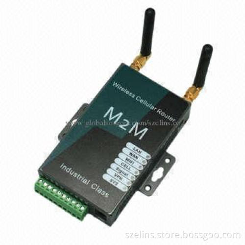 E-Lins EDGE Router with SIM Card Slot and Wi-Fi GSP/RS232 RS485 Serial